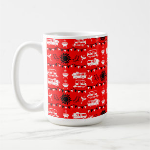 Caneca De Café Decoração de acampamento de Caravana