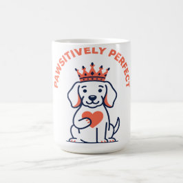 Caneca De Café Decoração de Berçário Real para Cães Perfeitamente