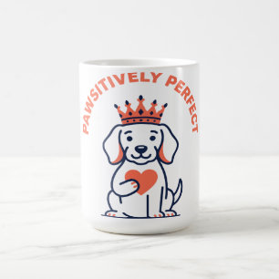 Caneca De Café Decoração de Berçário Real para Cães Perfeitamente