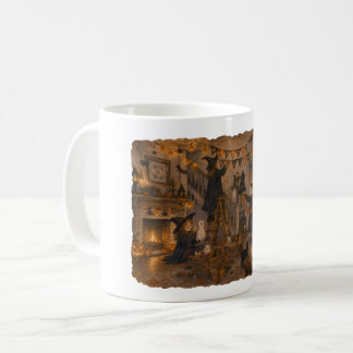 Caneca De Café Decoração de Halloween na Sala de Estar para um Am