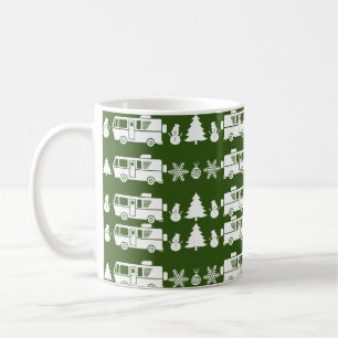 Caneca De Café Decoração de Natal do Motorhome da RV