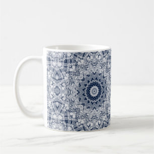 Caneca De Café decoração de rendas
