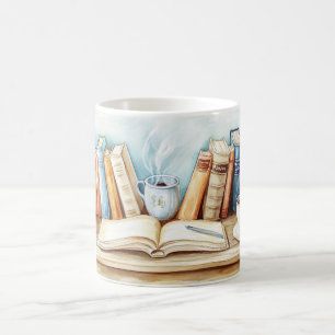 Caneca De Café Decoração temática educacional de volta às aulas c