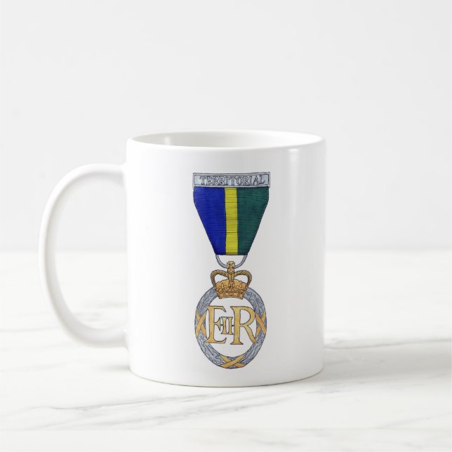 Caneca De Café Decoração territorial (Elizabeth II) (Esquerda)