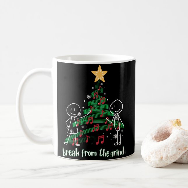 Caneca De Café Decorre A Xma Tree BFTG Coffee Mug (Com Donut)