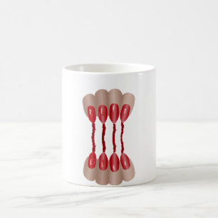 Caneca De Café Dedo de Vampiro V.2