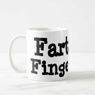 Caneca De Café Dedos de Farty