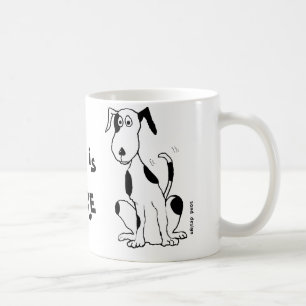 Caneca De Café Deefa Dog, meu melhor amigo é... caneca.
