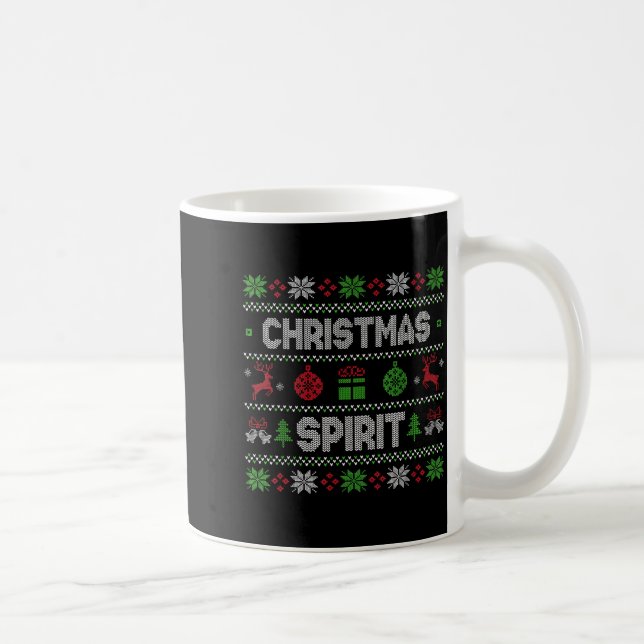 Caneca De Café Deep In The Christmas Srit Matching Couples  (Direita)