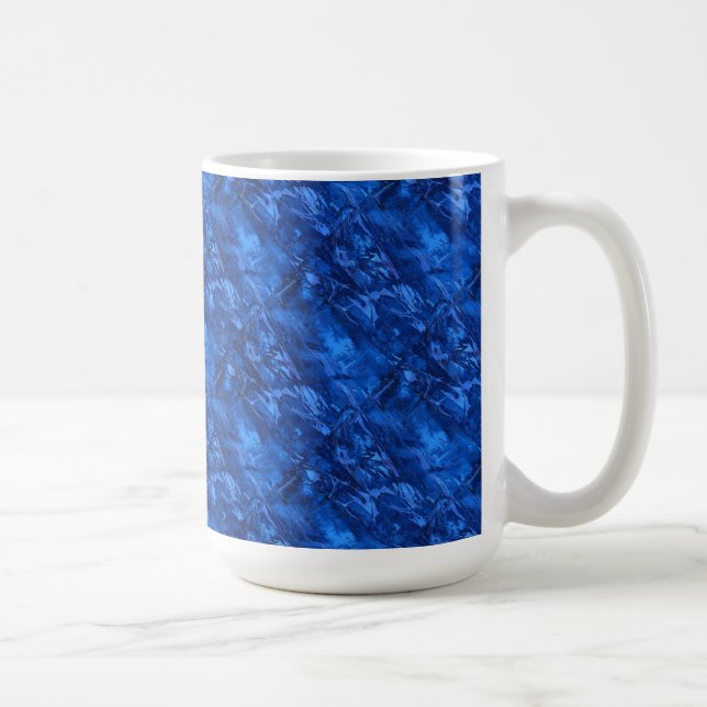 Caneca De Café "Deep Watts #5 Tild" Abstract Design Mug (Direita)