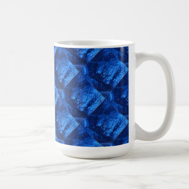 Caneca De Café "Deep Watts #6 Tild" Abstract Design Mug (Direita)