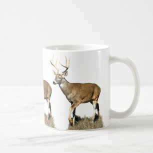 Caneca De Café Deer Buck Branco