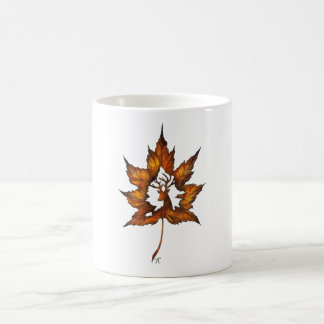 Caneca De Café Deer in a leaf