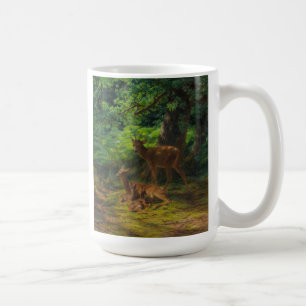 Caneca De Café Deer in Repose de Rosa Bonheur Mug