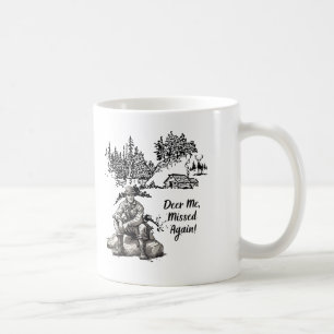 Caneca De Café Deer Me, Perdido De Novo!
