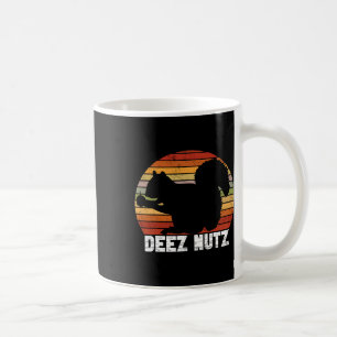 Caneca De Café Deez Nutz Nutcracker Squirrel Gopher Chipmunk Dees