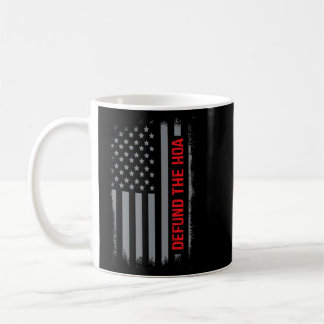 Caneca De Café Defenda O Realizador De Associação De Proprietário