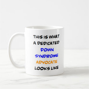 Caneca De Café defensor da síndrome de down dedicada