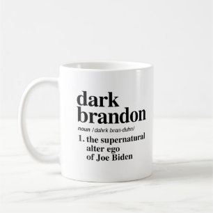Caneca De Café Definição Dark Brandon