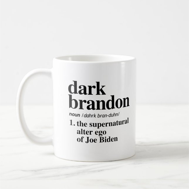 Caneca De Café Definição Dark Brandon (Esquerda)