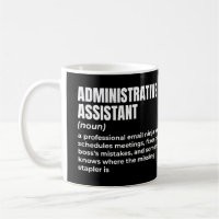 Definição de Assistente Administrativo Funny