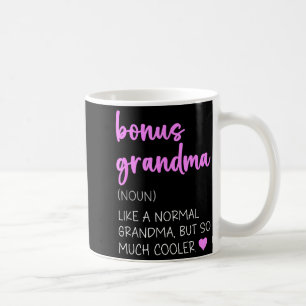 Caneca De Café Definição de avó bônus dia das mães substantivo fo