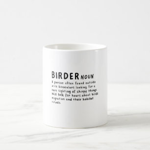 Caneca De Café Definição de Birder