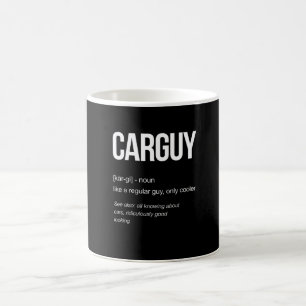Caneca De Café Definição de Cara de carro Ideias engraçadas