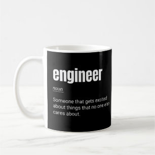 Caneca De Café Definição de Engenheiro Engenheiro Engraçado Engen