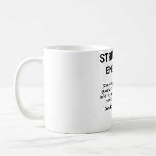 Caneca De Café Definição de Engenheiro Estrutural Noun Mug