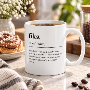 Caneca De Café definição de fika pausa para café sueco dicionário