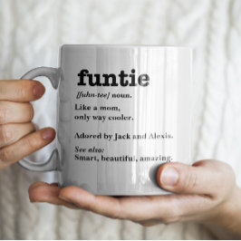 Caneca De Café Definição de Funtie - Personalizável