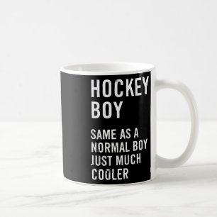 Caneca De Café Definição de Menino de Hóquei Engraçado