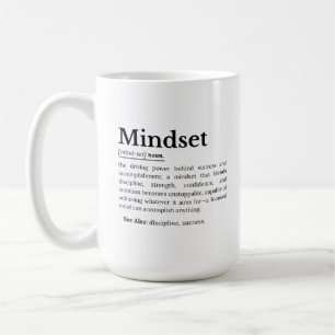 Caneca De Café Definição de Mindset