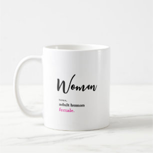Caneca De Café Definição de Mulher Aniversário Divertido Colega d