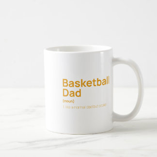 Caneca De Café Definição de Pai de Basquete Engraçado