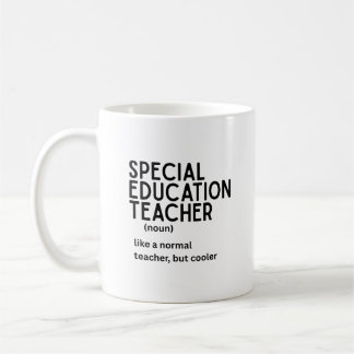 Caneca De Café Definição de professor de educação especial