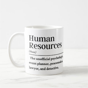 Caneca De Café Definição de recursos humanos