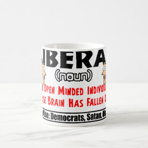 Caneca De Café Definição de um liberal