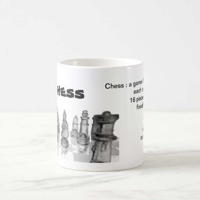 Caneca De Café Definição de Xadrez Mug (Centro)