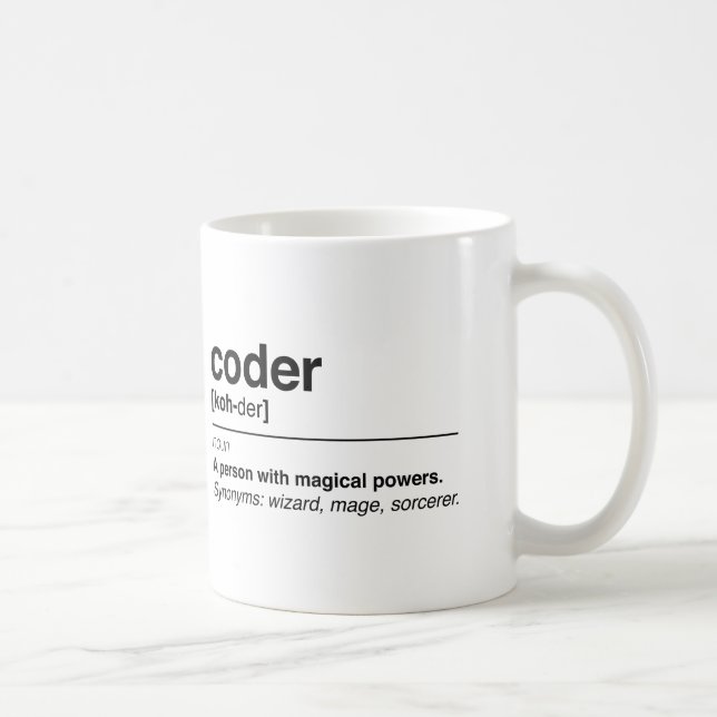 Caneca De Café Definição do codificador (Direita)