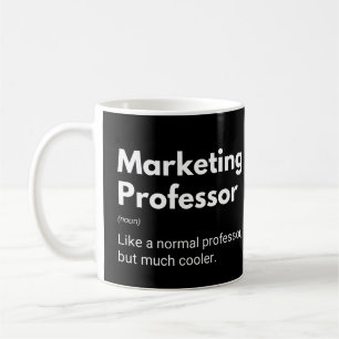 Caneca De Café Definição Engraçada de Professor de Marketing