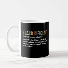 Caneca De Café Definição Engraçada Negra História Negra Mês