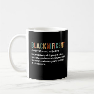 Caneca De Café Definição Engraçada Negra História Negra Mês