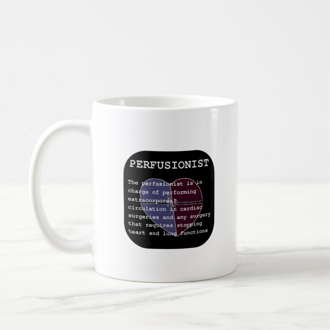 Caneca De Café Definição Perfusionista (Esquerda)
