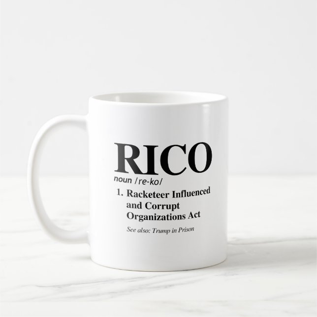 Caneca De Café Definição RICO (Esquerda)