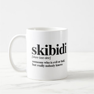 Caneca De Café Definição Skibidi