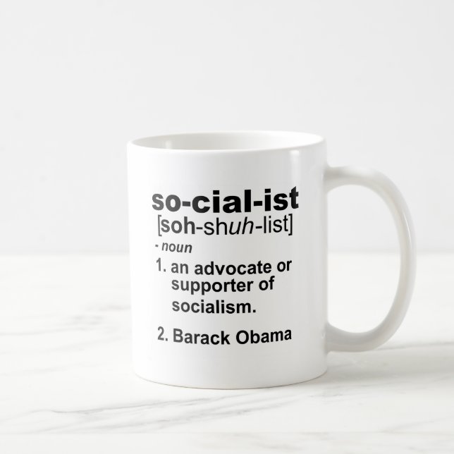 Caneca De Café definição socialista (Direita)
