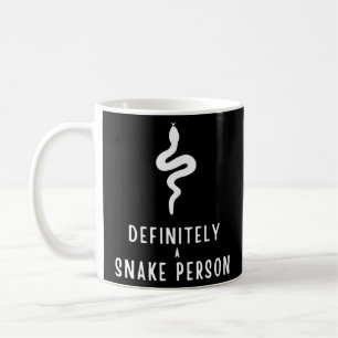 Caneca De Café Definitivamente uma Cobra, Cobra Lover Engraçado 