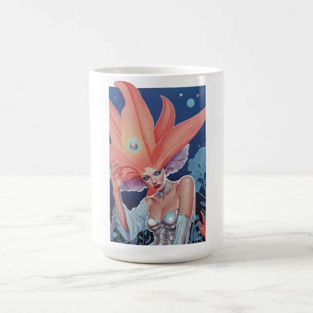 Caneca De Café Deflowed - Ken Gage Art (Centro)